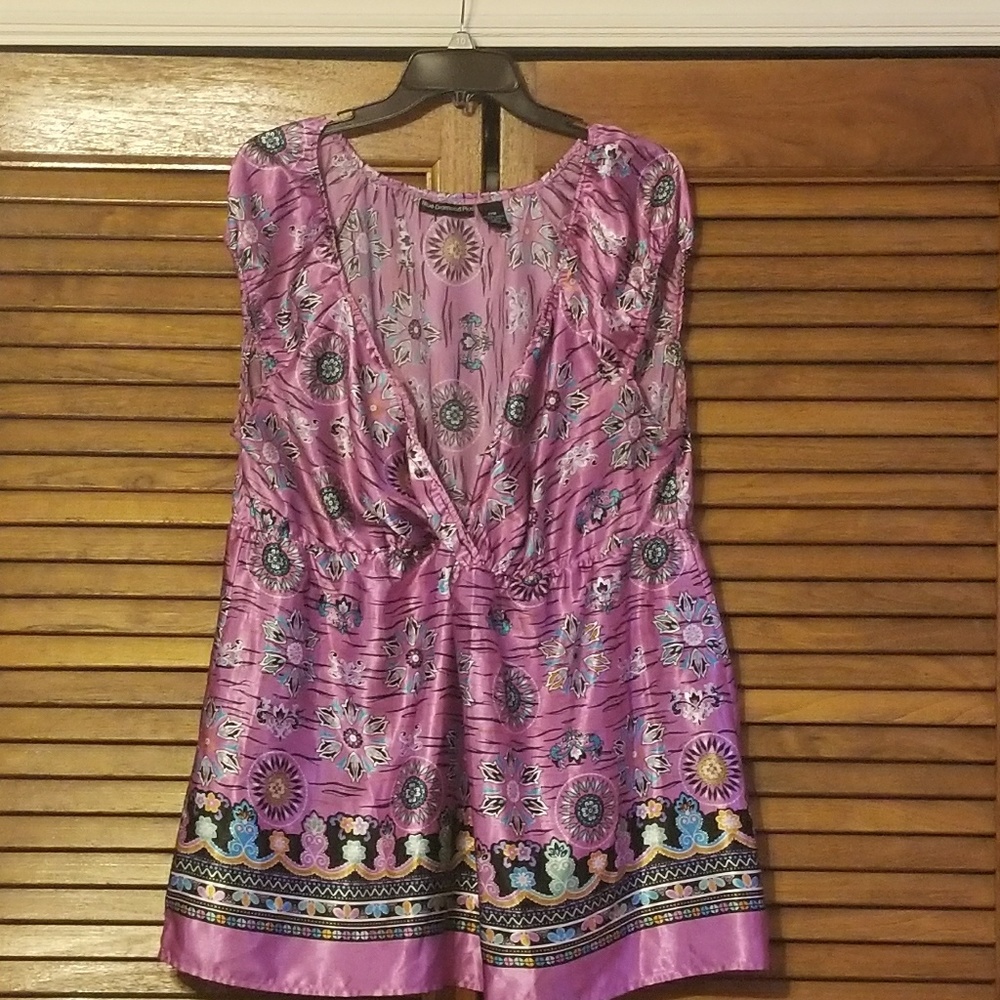 Beautiful Pink Blouse by Blue Diamond Plus